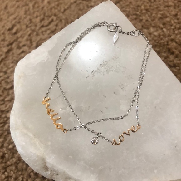 Fossil hello love bracelet 925 - Picture 2 of 6